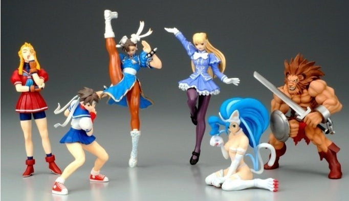 Capcom Fighting Jam 1P+2P 12 Trading Collection Figure