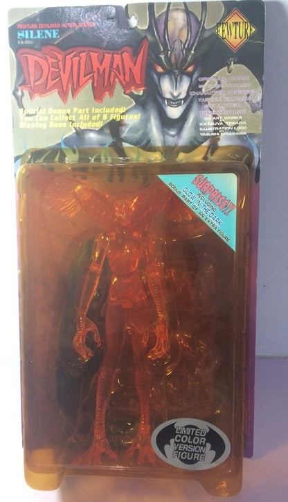 Fewture Devilman Go Nagai Silene Glow in the Dark Limited Clear Orange Color ver Trading Figure