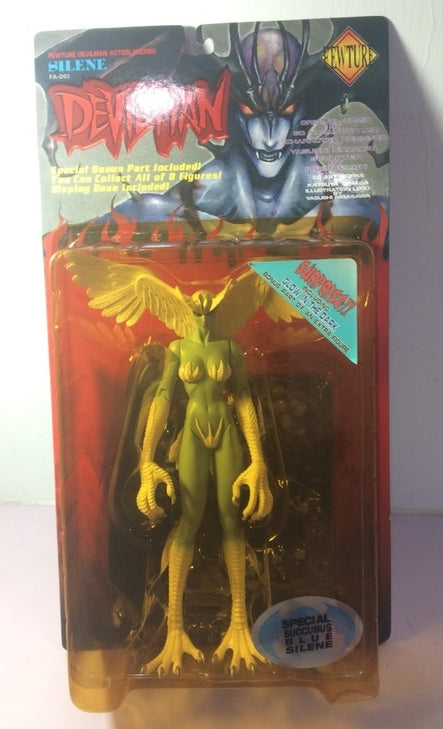 Fewture Devilman Go Nagai Silene Glow in the Dark Special Succeus Blue Color ver Trading Figure