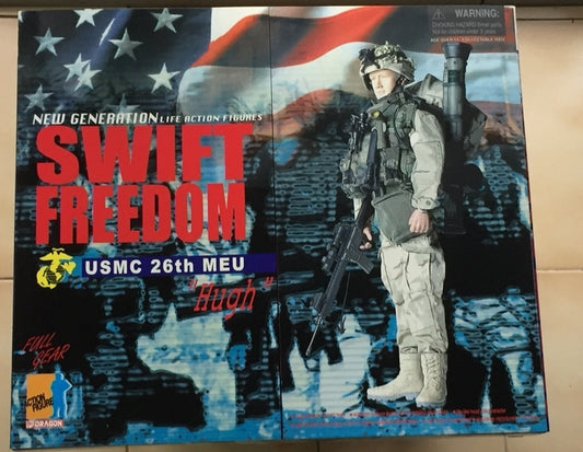 Dragon 12" 1/6 Swift Freedom USMC 26th MEU Hugh Action Figure