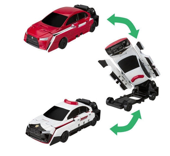 Bandai Voov Town Transformer Car FR20 Action Figure