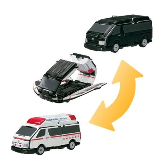 Bandai Voov Town Transformer Car VS02 Action Figure