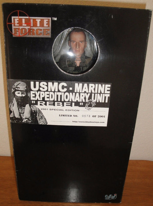 BBi 12" 1/6 Elite Force USMC Marine Expeditionary Unit Rebel 2001 Special Edition Action Figure