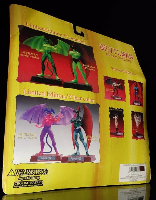 Unifive Devilman Go Nagai Limited Edition Glow In The Dark GID Luminous Comic Version Detail Figure