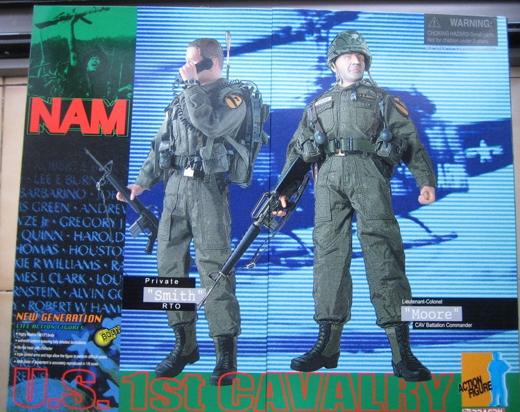 Dragon 1/6 12" Cyber Hobby We Were Soldiers Nam Mel Gibson Figure