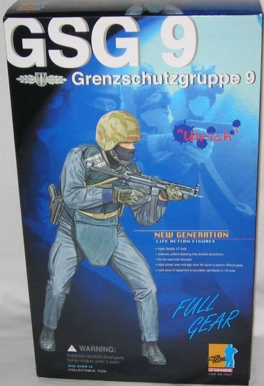 Dragon 1/6 12" New Generation GSG Grenzschutzgruppe 9 Ulrich Action Figure