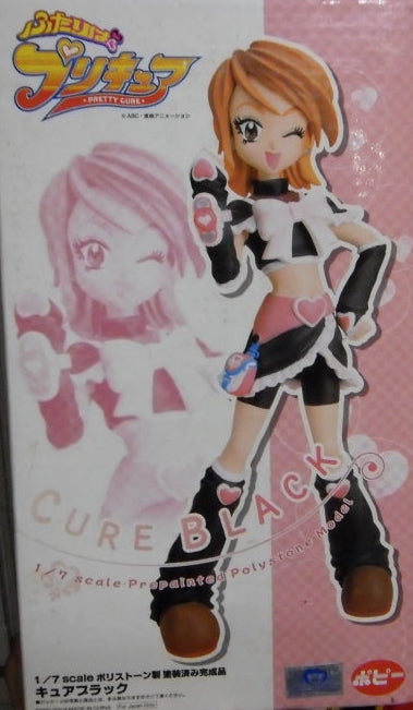 Popy 1/7 B-Club Pretty Cure Max Heart Cure Black Misumi Nagisa Cold Cast Statue Figure