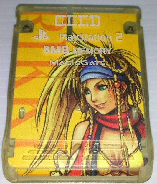Hori Final Fantasy X-2 PlayStation 2 PS2 Memory Card 8MB Rikku Ver Used