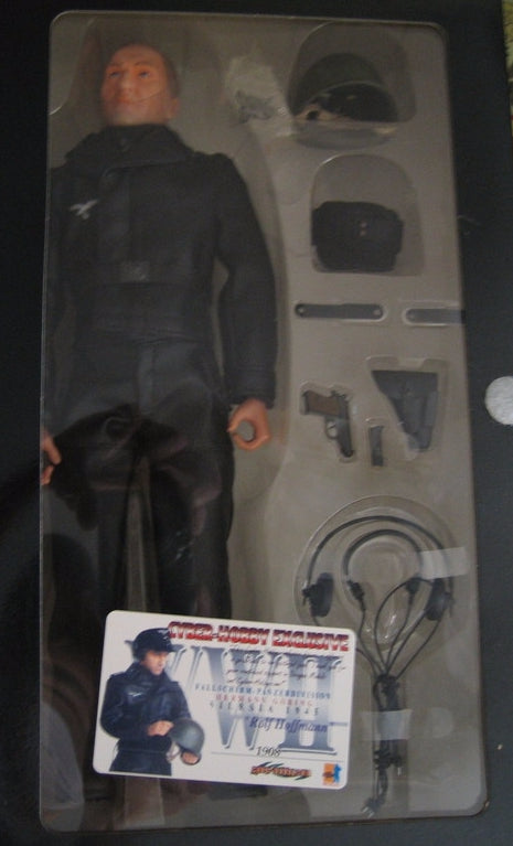 Dragon 12" 1/6 Cyber Hobby WWII Silesia 1945 Luftwaffe Panzer Crewman Rolf Hoffmann Figure