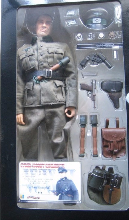 Dragon 12" 1/6 Cyber Hobby WWII Karachev 1943 Hauptmann Gerhard Konopka Figure