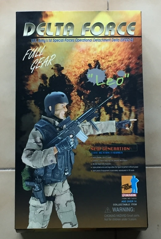 Dragon 1/6 12" New Generation Delta Force US Army's 1st Special Forces Operational Defachment Leo Action Figure