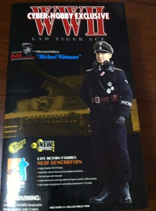 Dragon 1/6 12" Cyber Hobby WWII Lah Tiger Ace Michael Wittmann Figure