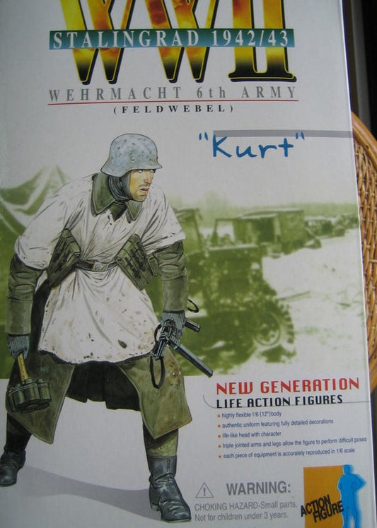 Dragon 1/6 12" WWII New Generation Stalingrad 1942/43 Wehrmacht 6th Army Kurt Action Figure