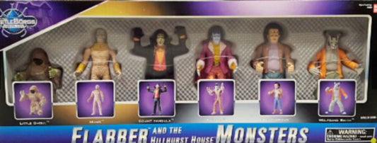 Bandai Beetleborgs Metallix Flabber & The Hillhurst House Monsters 6 Figure Set