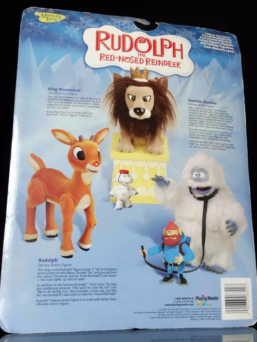 Memory Rudolph Memory Lane Rudolph The Red-Nosed Reindeer Humble Bumble Figure ...
