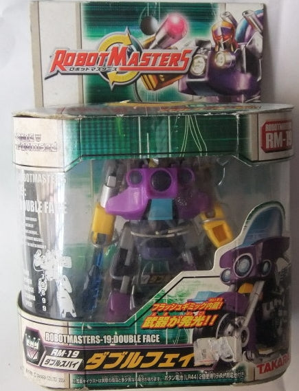 Takara Transformers Robot Masters RM-19 Double Face Action Figure