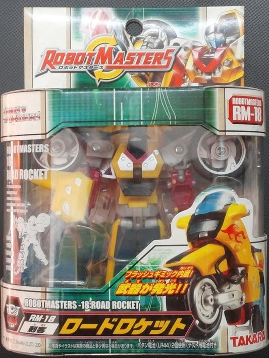Takara Transformers Robot Masters RM-18 Road Rocket Action Figure