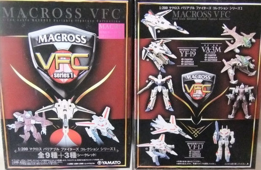 Yamato 1/200 Robotech Macross VFC Variable Frontiers Collection Sealed Box 10 Random Trading Figure Set
