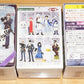 Bandai Gin Tama 10 Mini Real Collection Figure Set