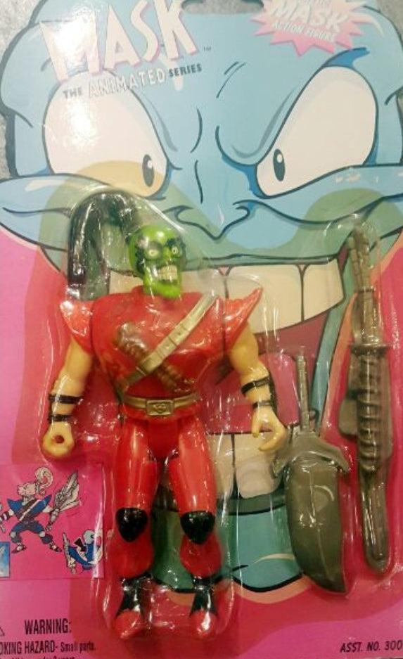La Mascara The Mask Animated Series Cyborg Mask 14cm 1997 Toy Island Vintage Colección - Madtoyz La Mascara The Mask Animated Series Cyborg Mask 14cm 1997 Toy Island Vintage Colección - Madtoyz
