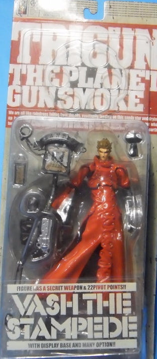 Kaiyodo Trigun The Planet Gun Smoke Vash The Stampede Action Figure