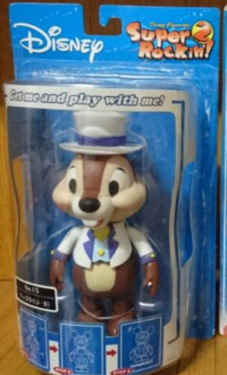 Sega Disney Characters Super Rockin 2 No 15 Toy Chip 'n' Dale Chip Bobble Head Figure