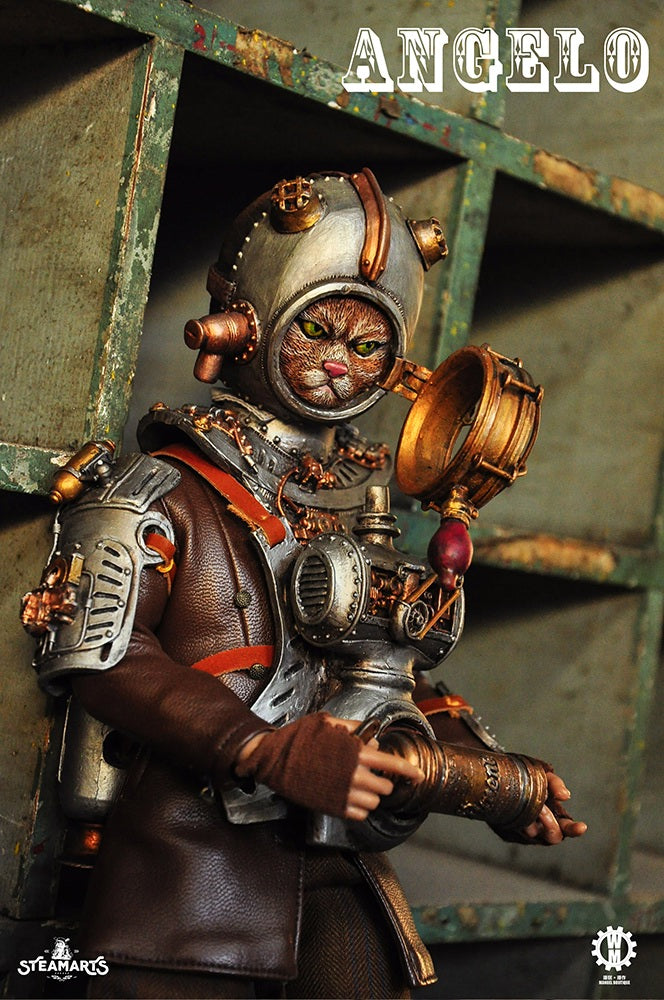 Steam Factory Steamarts 1/6 12" Dobbys Series Cat Knight Prince Angelo Action Figure