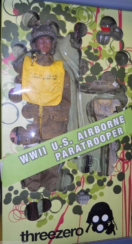 Threezero 1/6 12" WWII US Airborne Paratrooper Figure
