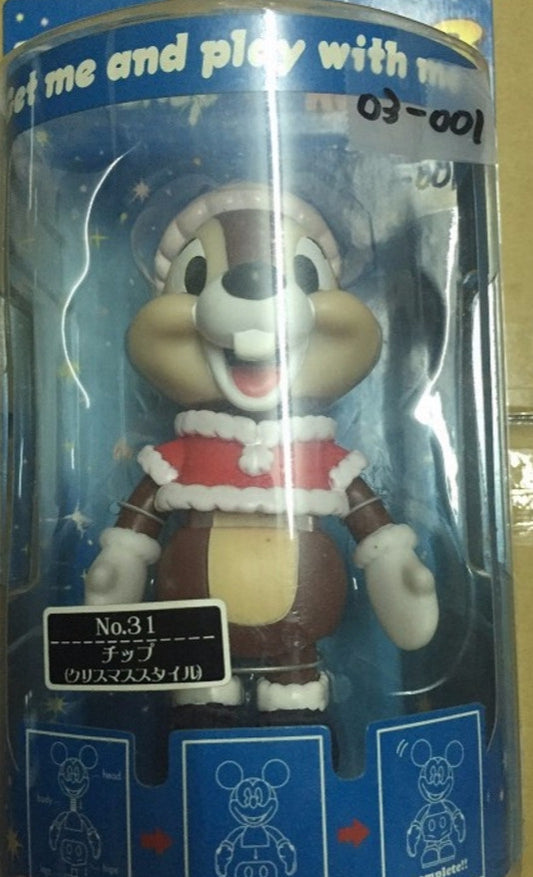 Sega Disney Characters Super Rockin 3 No 31 Christmas Chip 'n' Dale Chip Bobble Head Figure