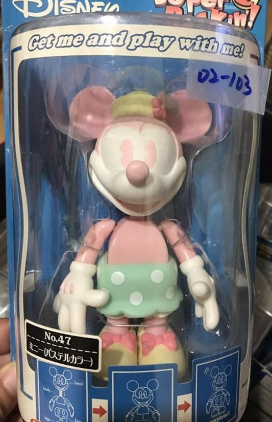 Sega Disney Characters Super Rockin 2 No 47 Minnie Mouse Bobble Head Figure