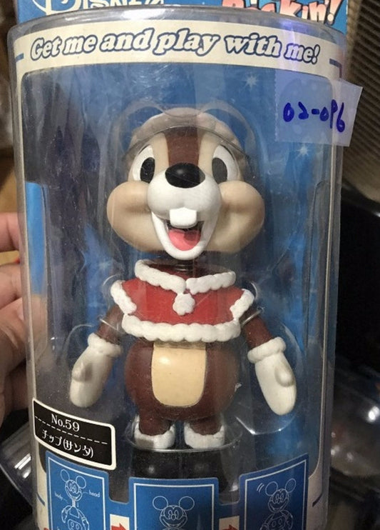 Sega Disney Characters Super Rockin 2 No 59 Christmas Chip 'n' Dale Chip Bobble Head Figure
