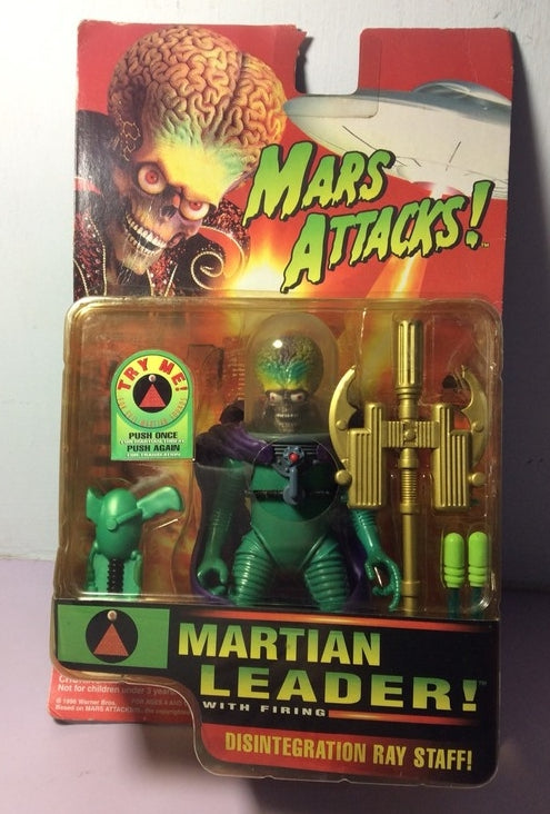 Mars Attacks Martian Leader w/ Firing Action Figure