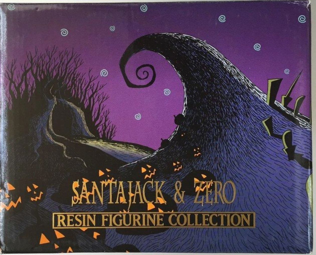 Jun Planning The Nightmare Before Christmas Santa Jack & Zero Resin Collection Figure