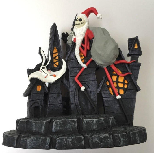 Jun Planning The Nightmare Before Christmas Santa Jack & Zero Resin Collection Figure