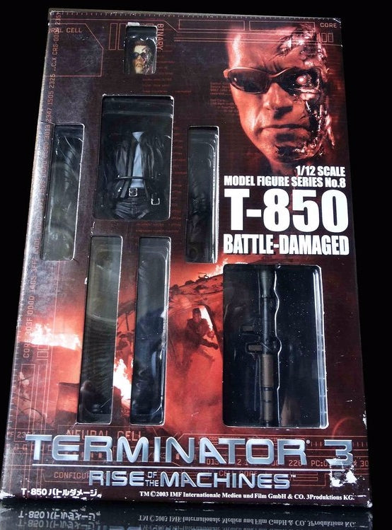 Skynet 1/12 Terminator 3 Rise Of The Machines T-850 Battle Damaged Action Figure