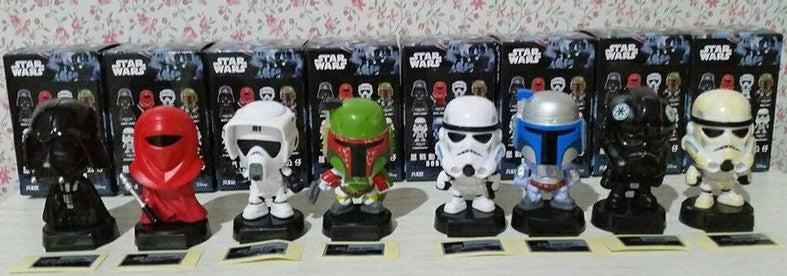 Star Wars Rogue One Taiwan Family Mart Limited 8 2.5" Bubble Head Figure Set - Lavits Figure
 - 3