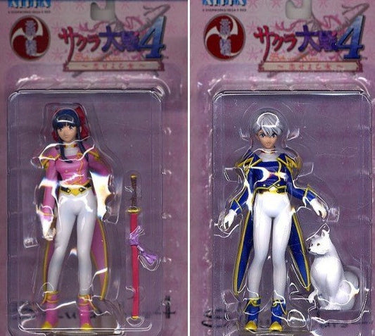 Yamato Alpha Sakura Wars 4 Sakura Shinguji & Reni Milchstrabe 2 6" Pvc Figure Set - Lavits Figure
