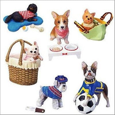 Yujin House Dog Style Vol Part 1 6 Mini Trading Collection Figure Set - Lavits Figure
