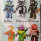 Takara Microman Micronauts Myclone AS-2 12 Mini Action Trading Figure Set