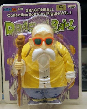 Banpresto Dragon Ball Collection Soft Vinyl Vol 1 Master Roshi Figure - Lavits Figure
 - 1