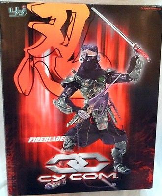 BBi 12" 1/6 Cy Com Fire Blade Night Ninja Action Figure - Lavits Figure
 - 1