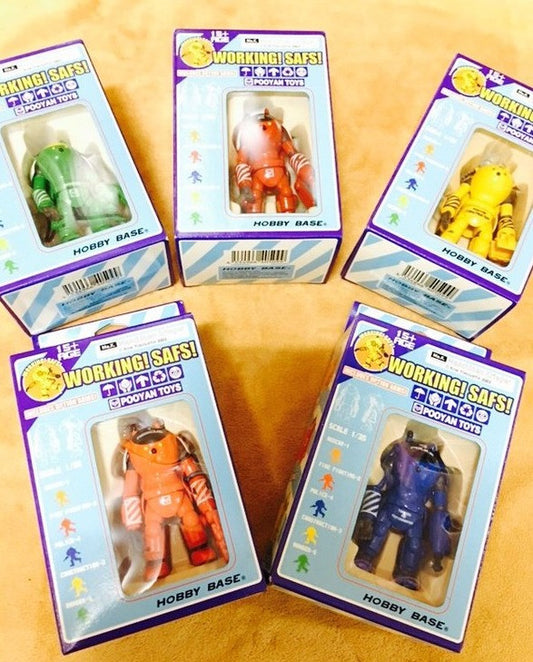 Pooyan Toys 1/35 Hobby Base Maschinen Krieger Ma.K Working SAFS 5 Trading Figure Set