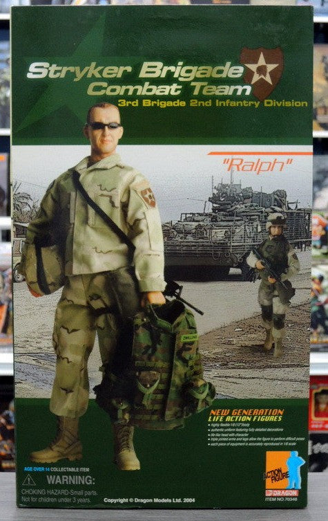 Dragon 12" 1/6 Stryker Brigade Combat Team 3rd Brigade 2nd Infantry Division Ralph Action Figure - Lavits Figure
 - 1