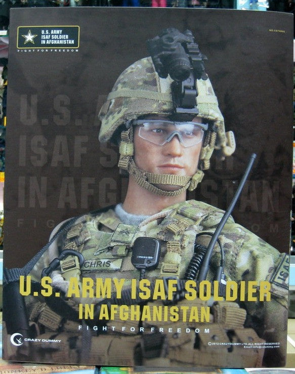 Crazy Dummy 1/6 12" 78005 Fight For Freedom U.S. Army ISAF Soldier In Afghanistan Action Figure - Lavits Figure
 - 2