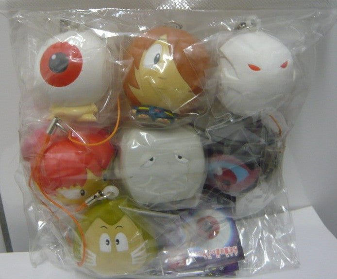 Bandai Gegege No Kitaro Gashapon 7 Mini Squeeze Trading Figure Set - Lavits Figure
 - 2