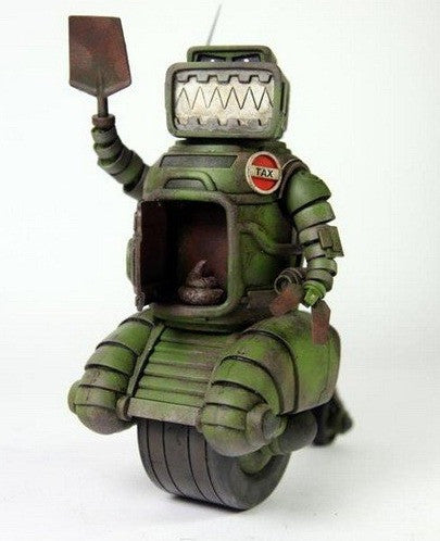 ThreeA 3A Toys 2012 Ashley Wood 2000AD Ro-Jaws ABC Warriors Vinyl Figure - Lavits Figure
 - 1