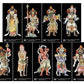Yanoman Kishin Densho Part 2 9 Color 9 Ivory 1 Secret 19 Figure Set - Lavits Figure
 - 2