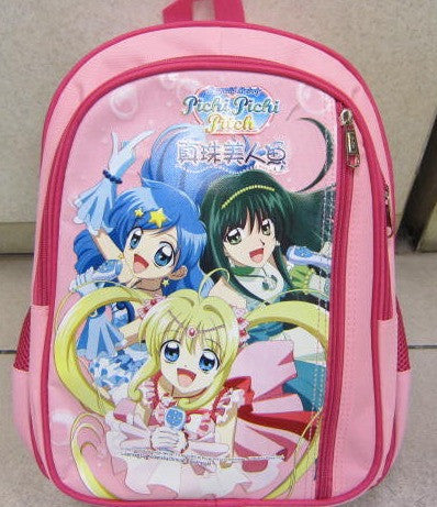 Taiwan Limited Mermaid Melody Pichi Pichi Pitch Pink Backpack Bag Type C