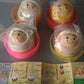 Bandai Gashapon Russian Nesting Dolls 4 Collection Figure Set