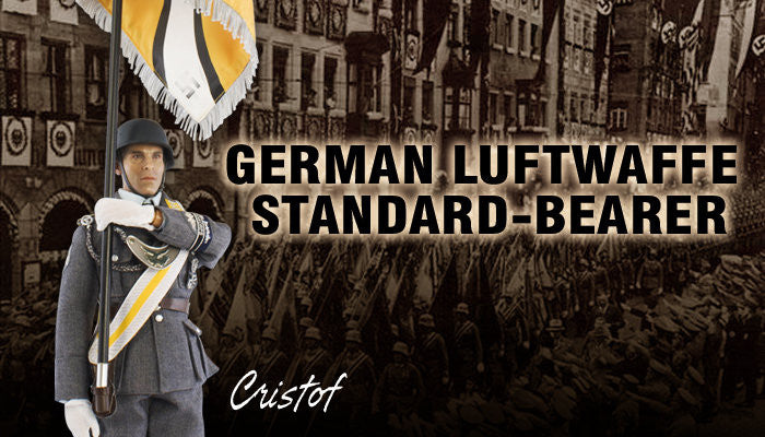 DID 1/6 12" WWII German Luftwaffe Standard Bearer Cristof Action Figure - Lavits Figure
 - 2